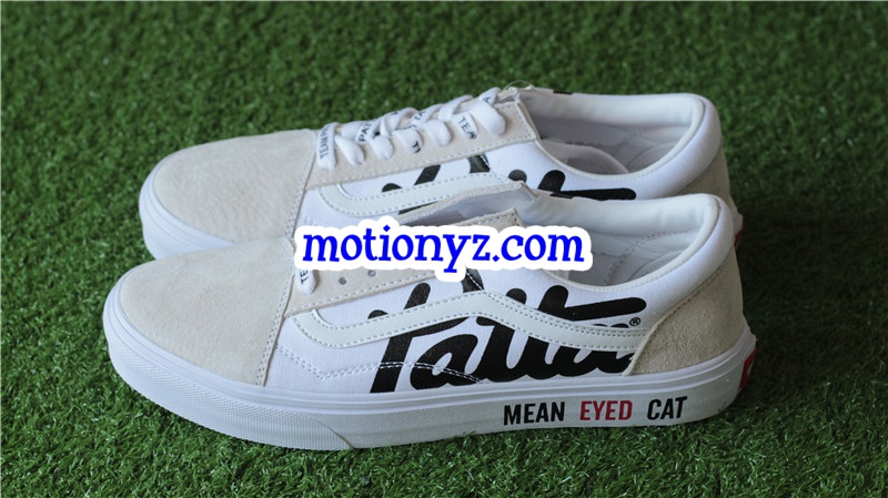 Patta x Van Mean Eyed Cat Old Skool White Suede